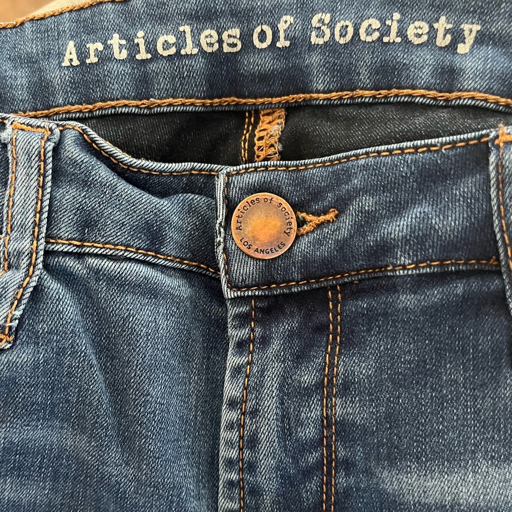 EUC Articles of Society Stretch Skinny Ankle Jeans Women’s Size: 27 - Picture 3 of 5
